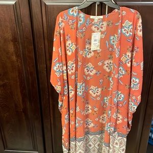 Multicolor Printed topper